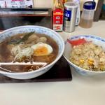 しょうゆラーメン半チャーハンセット