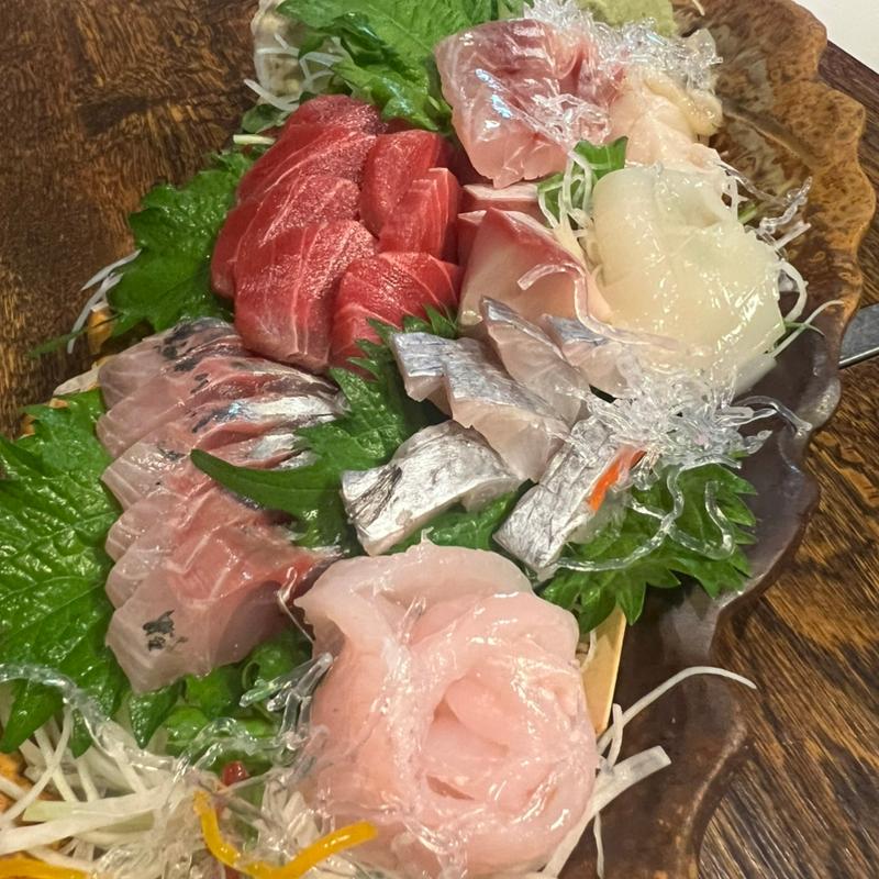 刺身盛り合わせ(司 )