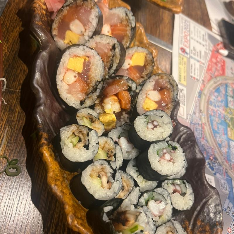 司巻き＋穴きゅう＋イカシソ巻き(司 )