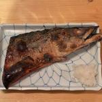 メガとろさばの塩焼き　ハーフのハーフ