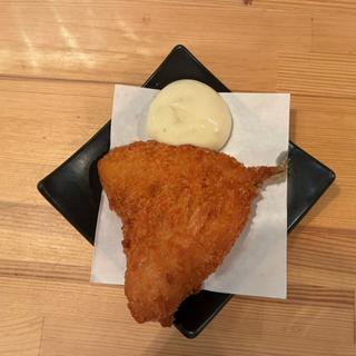 アジフライ(魚とおでんと瓶ビール 大衆酒場 とろ鯖 南森町店)