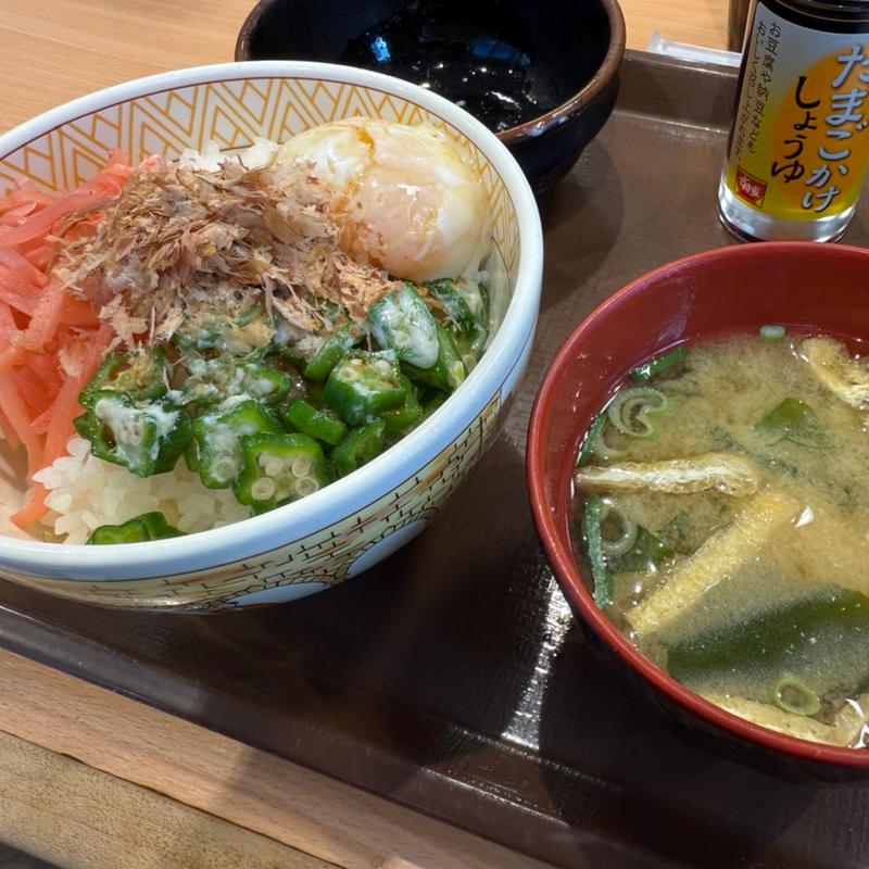 まぜのっけ朝食(すき家 新宿南店 )