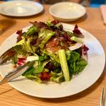 ハモンセラーノと削りたてチーズのサラダ(ブルーオーシャングリル )