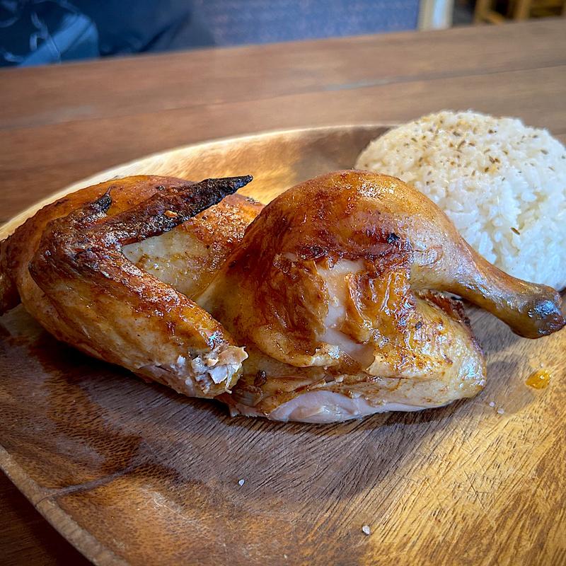 ロティサリーチキン＆ハーブライス(ハーフチキン)(アミーズ ロティサリーチキン)