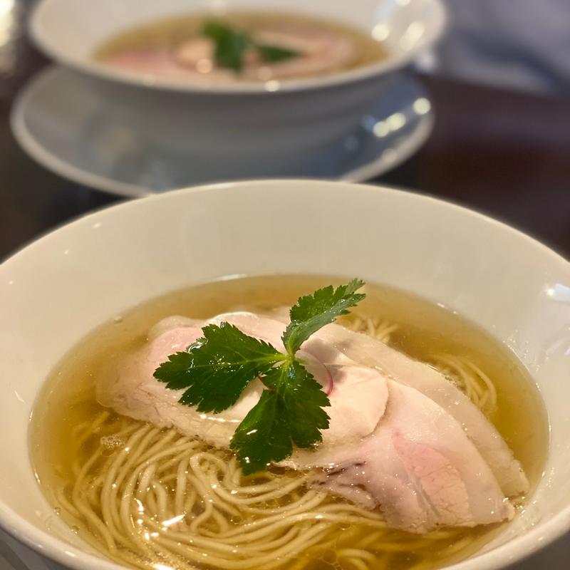 鯛だし極細麺(らーめん本竈)