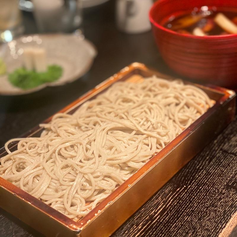 鴨せいろ(松原庵)