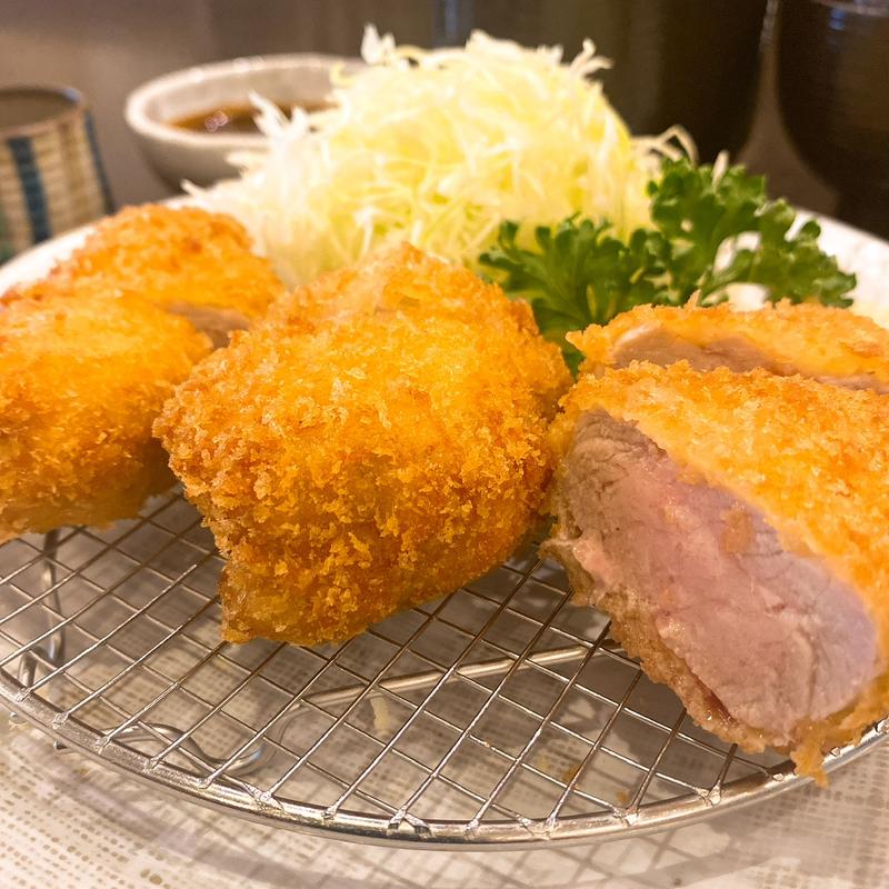 ランチヒレカツ定食(すゞ家 赤門店)