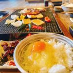 地鶏の卵＆ごはん(小)