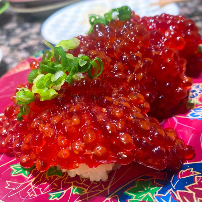 筋子(回転寿司根室花まる JRタワーステラプレイス店)