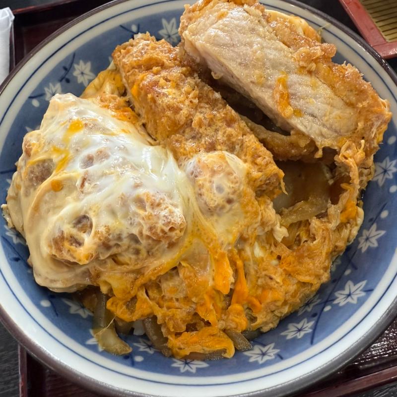 カツ丼　ランチセット　冷たい蕎麦(喜良久庵 )