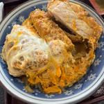カツ丼　ランチセット　冷たい蕎麦(喜良久庵 )