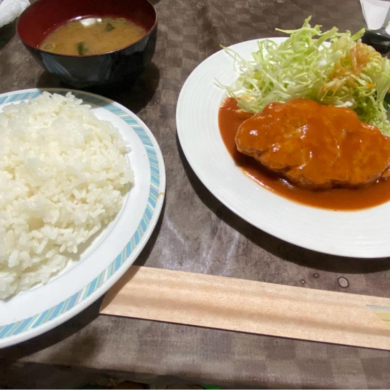 ハンバーグステーキ(ピッチャーゴロ )