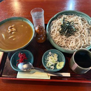 カレー丼　セット(将門蕎麦)