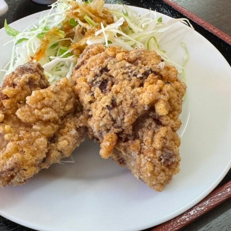 レバーガーリックチャーハン・唐揚げセット(陳記饅頭)