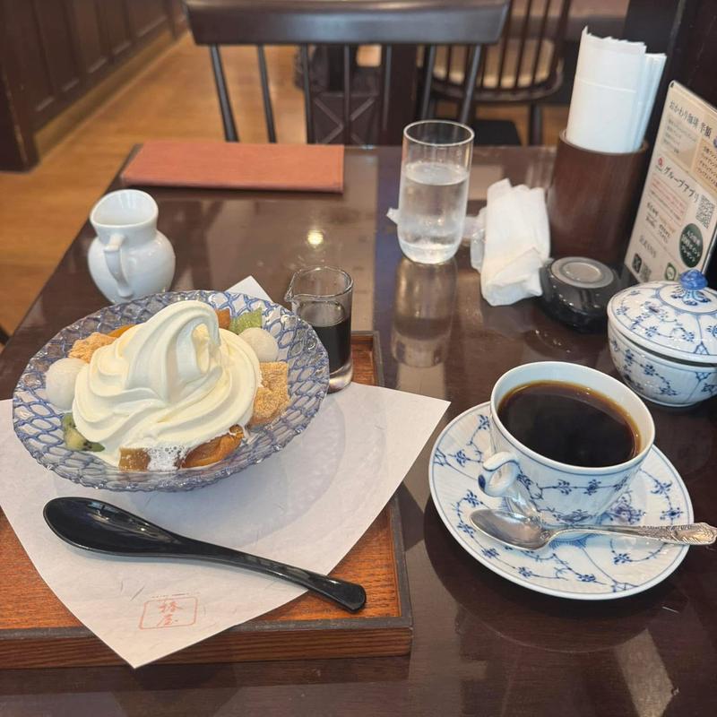 クリームあんみつ(椿屋珈琲店 東京オペラシティ店)