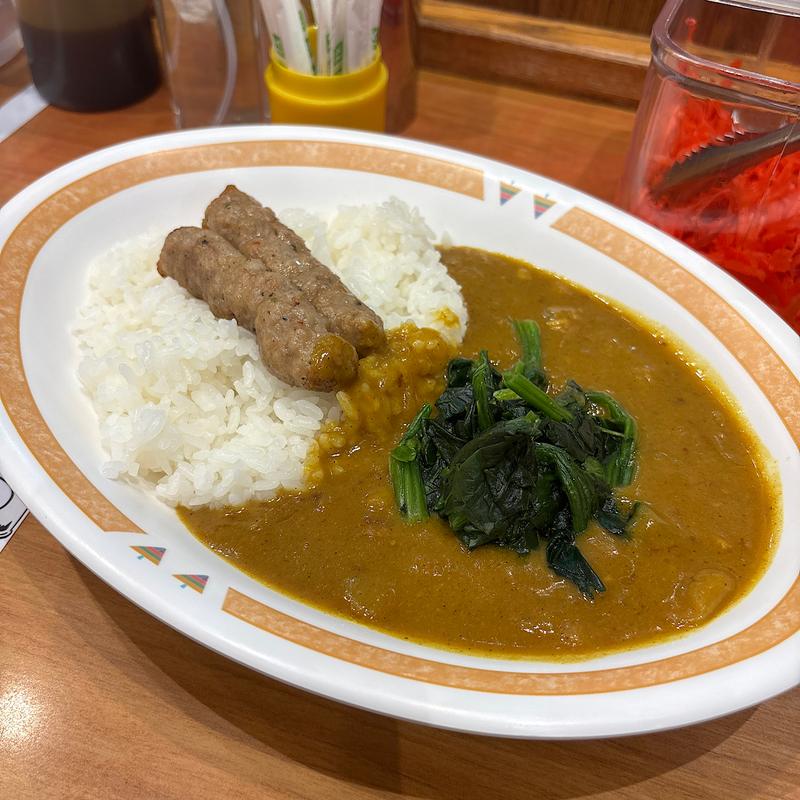 ほうれん草カレー(カレーショップ C＆C 新宿本店 )