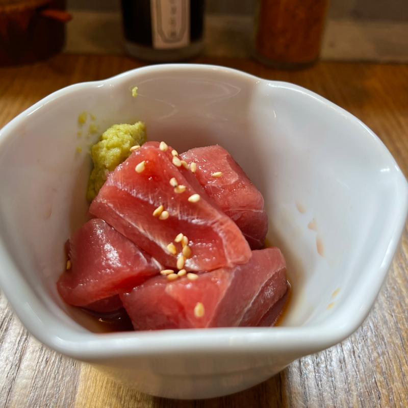 ランチまぐろブツ(炭火焼専門食処 白銀屋 中野坂上分店)