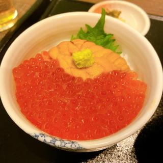 生うにといくら丼