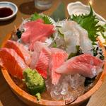 鮮魚盛り！四種盛