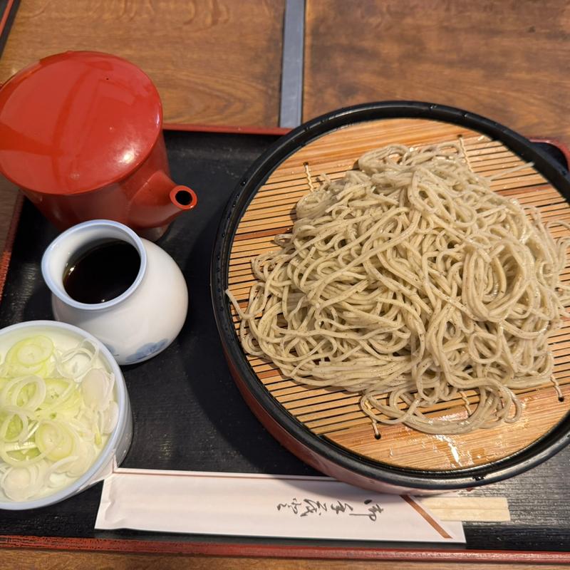 大盛りそば(更科大黒 )