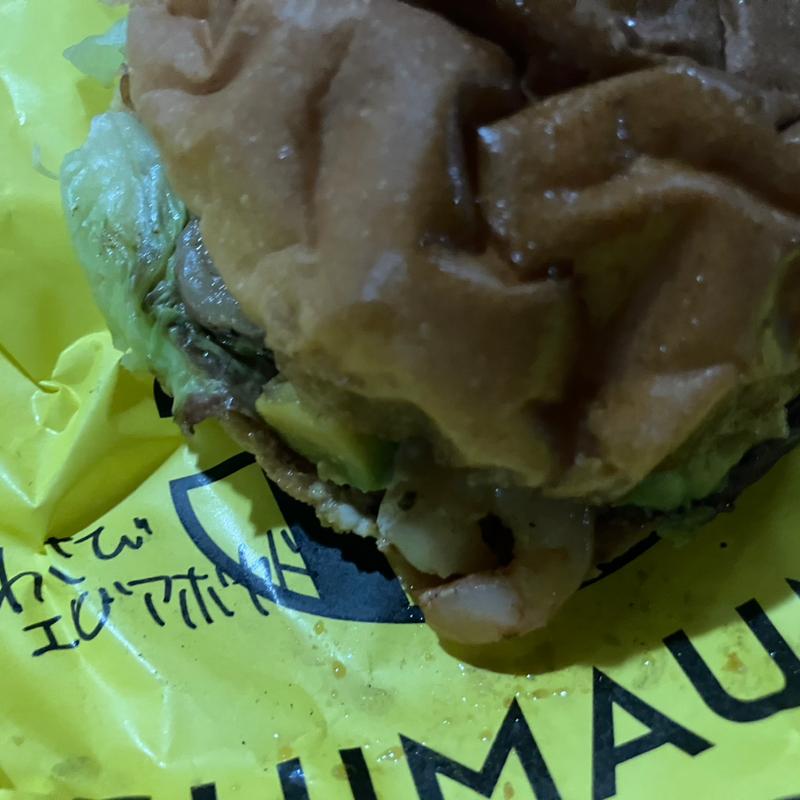 わさびエビアボカドサンド(SHIMAUMA BURGER 岸和田カンカンベイサイドモール店)