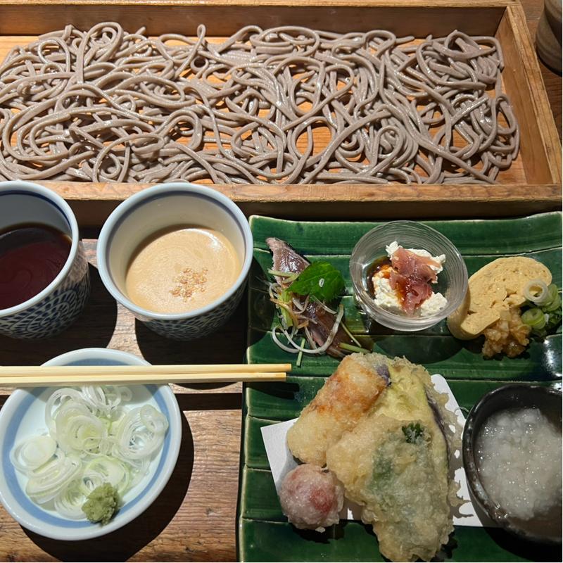 ランチセット(板蕎麦 山灯香)