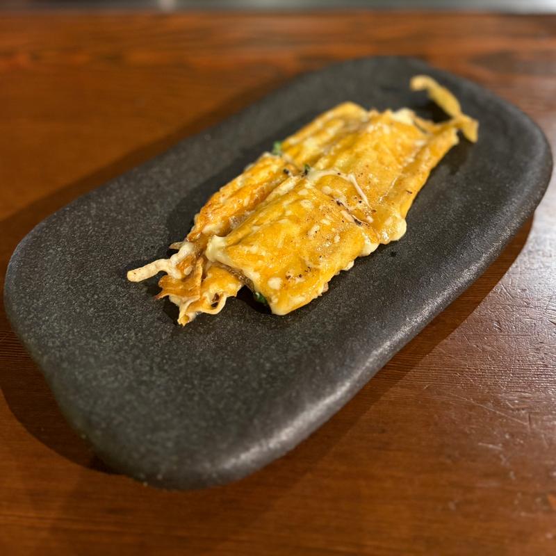 おつまみチーズ焼き(お好み焼き ささくれ)