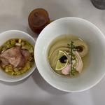 ヨコスト盛り昆布水つけめん醤油