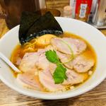 特製烏賊干鶏白湯そば