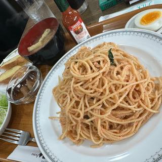 スパゲッティー　たらこと大葉(タカマツ)