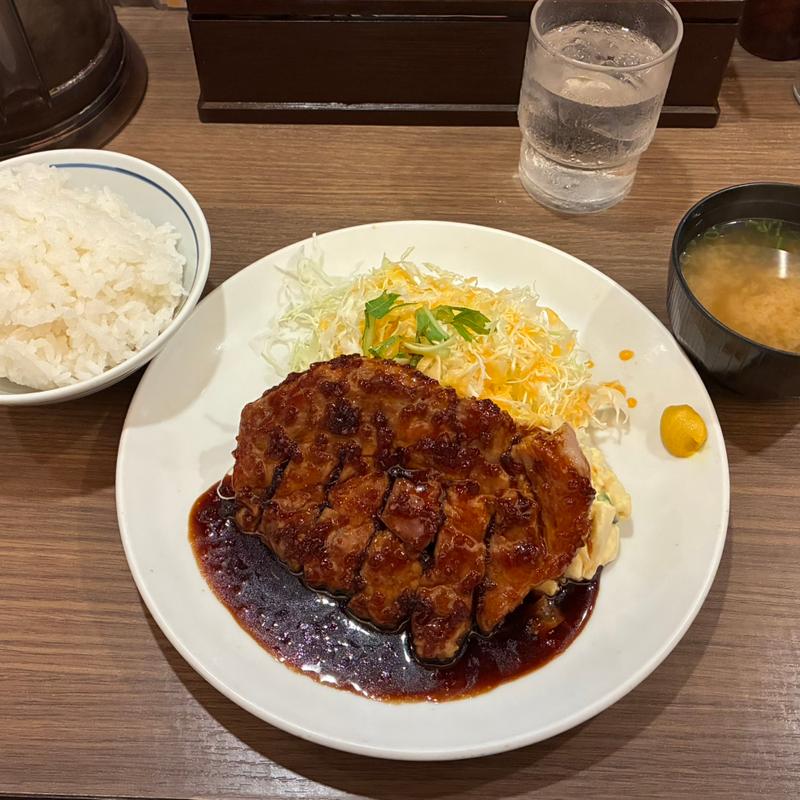 和風トンテキ定食(大阪トンテキ ホワイティ梅田 )