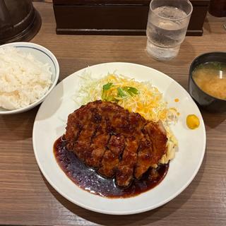和風トンテキ定食(大阪トンテキ ホワイティ梅田 )