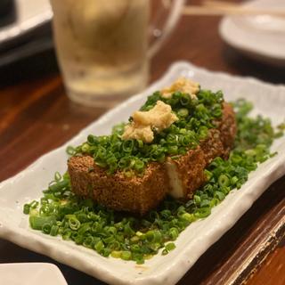 厚揚げのねぎまみれ(ねぎぼうず )