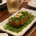 厚揚げのねぎまみれ