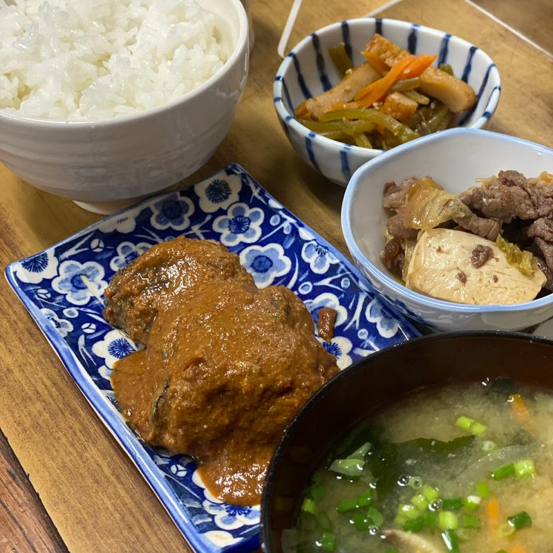 ぬか炊き定食(旦過うどん)