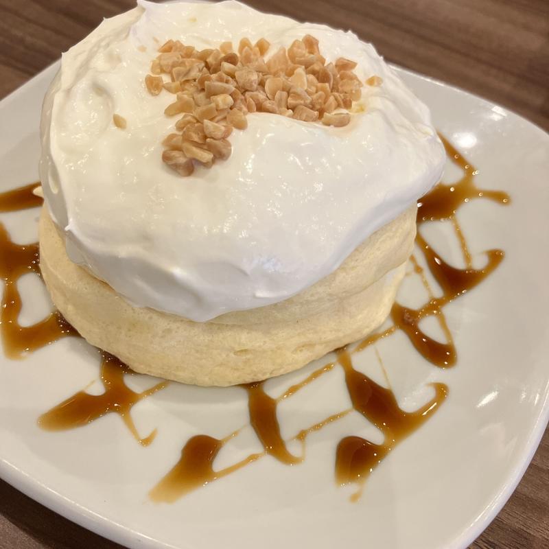 ハーフサイズクリームパンケーキ(高倉町珈琲 平塚店)