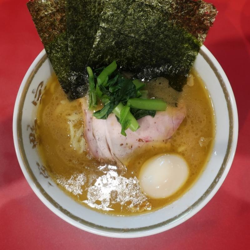 ラーメン(並・味玉)(ラーメン濱野家)