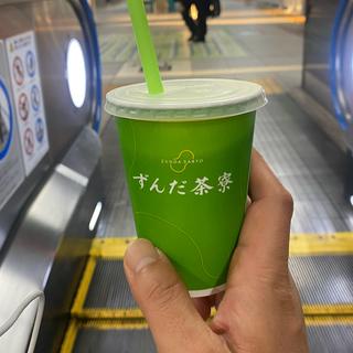 ずんだシェイク エクセラ(ずんだ茶寮 仙台駅ずんだ小径店)