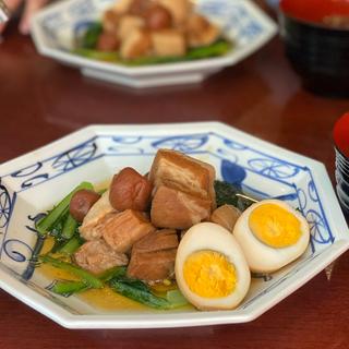 豚肉の梅干煮定食
