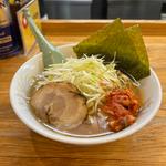 醤油ねぎラーメン(キムチトッピング)