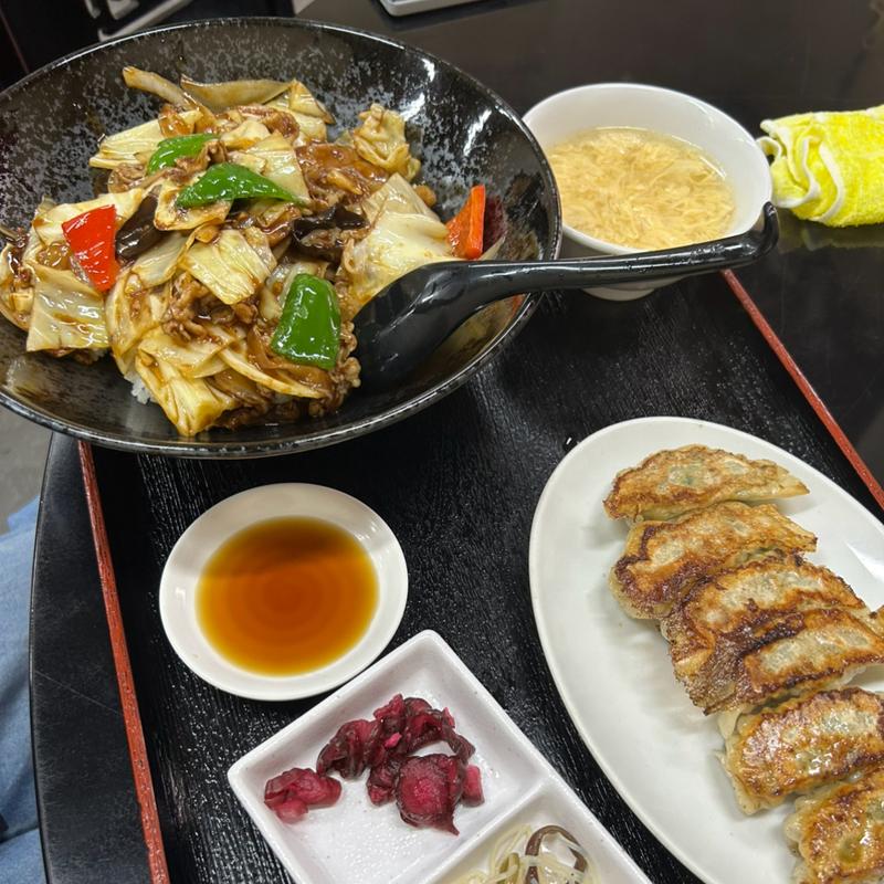 回鍋肉丼定食(オリンピック飯店  )