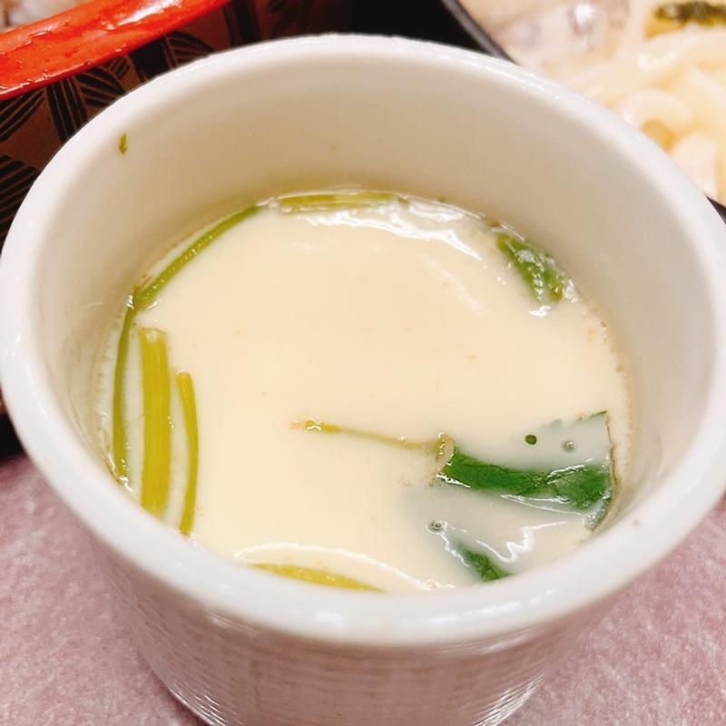 茶碗蒸し（寿司うどん定食）(海の幸 磯の坊 （うみのさち いそのぼう）)