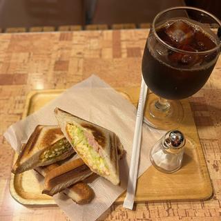 モーニングセット C(喫茶 しんとう)