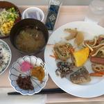 朝食ビュッフェ
