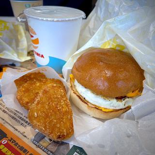 ベーコンエッグチーズサンド(ゼッテリア 仙台一番町店)