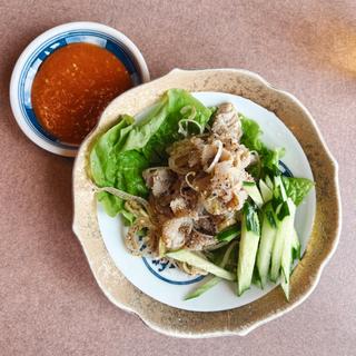 センマイ刺し(焼肉大王)