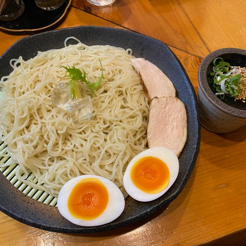 しお冷やしざるらーめん(らー麺 あす香 )