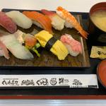 板前自信の築地握り