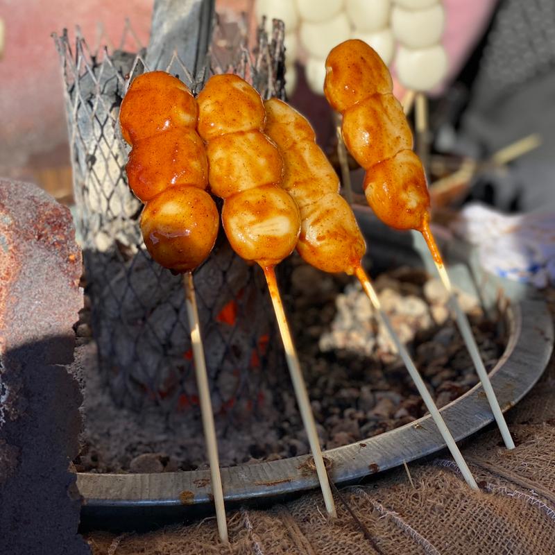 三峰だんご(三峰お犬茶屋 山麓亭)