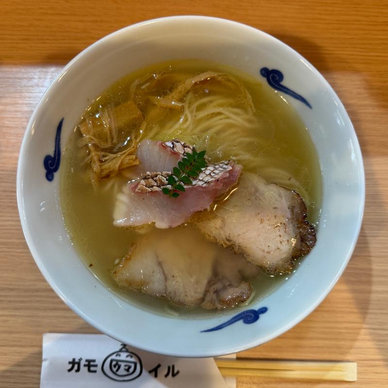 鯛塩らーめん(ガモウスマイル)